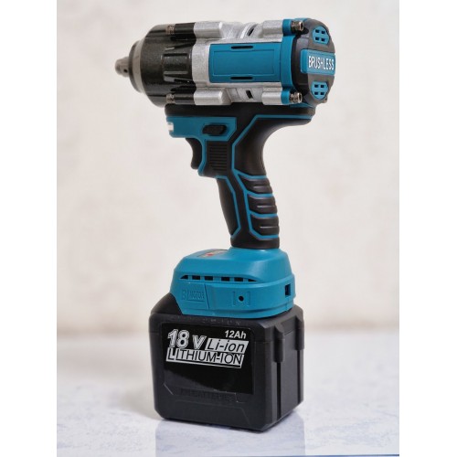 Гайковерт безщіточний суперпотужний MAKITA TW001GD201 3100NM із акумулятором на 12Аг у комплекті